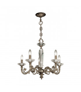 Contarini Multi Arm Chandeliers 5 Light Antique Brass-1