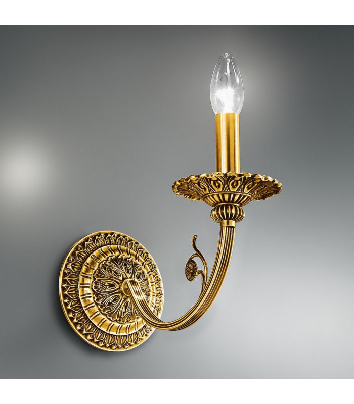 Pisani Candle Wall Lamp French Gold-2