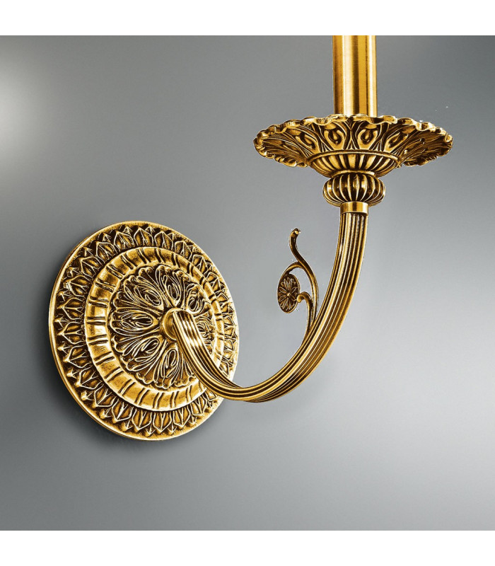Pisani Candle Wall Lamp French Gold-3