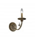 Pisani Candle Wall Lamp Antique Brass-1