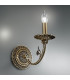 Pisani Candle Wall Lamp Antique Brass-2