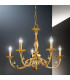 Pisani Multi Arm Chandeliers 5 Light French Gold-2