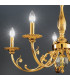 Pisani Multi Arm Chandeliers 5 Light French Gold-3