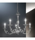 Pisani Multi Arm Chandeliers 5 Light Chrome-2