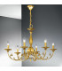 Pisani Multi Arm Chandeliers 6 Light French Gold-2