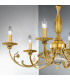 Pisani Multi Arm Chandeliers 6 Light French Gold-3