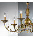 Pisani Multi Arm Chandeliers 6 Light Antique Brass-3