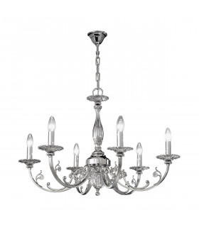 Pisani Multi Arm Chandeliers 6 Light Chrome-1