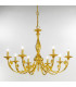Pisani Multi Arm Chandeliers 8 Light 24 Carat Gold-2