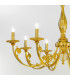 Pisani Multi Arm Chandeliers 8 Light 24 Carat Gold-3