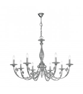 Pisani Multi Arm Chandeliers 8 Light Chrome-1