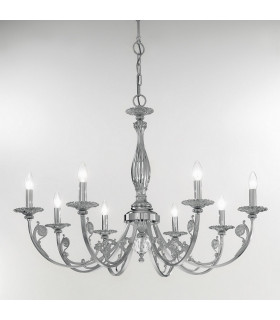 Pisani Multi Arm Chandeliers 8 Light Chrome-2