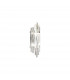 Ontario Glass & Crystal Wall Lamp 2 Light Chrome-1