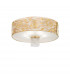 Emozione Glass Cylindrical Ceiling Light 6 Light 24 Carat Gold-1