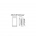 1 Light Indoor Wall Lamp White - 3