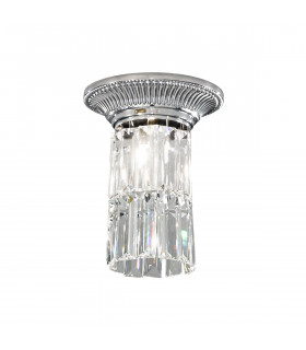 Milord Crystal Ceiling Light Chrome-1