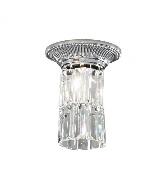 Milord Crystal Ceiling Light Chrome-1