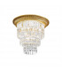 Milord Crystal Ceiling Light 4 Light French Gold-1