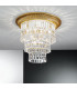 Milord Crystal Ceiling Light 4 Light French Gold-2