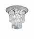 Milord Crystal Ceiling Light 4 Light Chrome-1