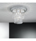 Milord Crystal Ceiling Light 4 Light Chrome-2