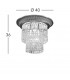 Milord Crystal Ceiling Light 4 Light Chrome-4