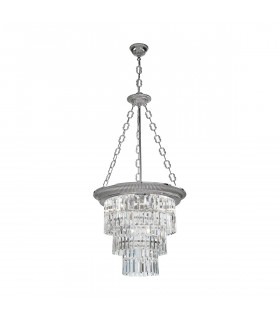 Milord Crystal Crystal Chandeliers 4 Light Chrome-1