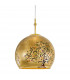 Luna Glass Dome Pendant Ceiling Light 24 Carat Gold-1