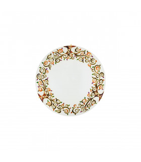 Serena Glass Decorative Flush Ceiling Light 2 Light 24 Carat Gold-1