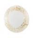 Serena Glass Decorative Flush Ceiling Light 4 Light 24 Carat Gold-1