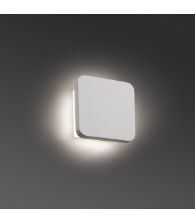 Integrated LED Indoor Wall Light White Plaster - 1