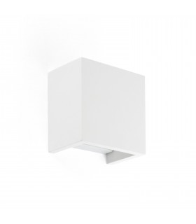 1 Light Up & Down Wall Light White Plaster, G9 - 1