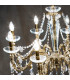 Contarini Crystal Crystal Multi Arm Chandeliers 8 Light Antique Brass-2