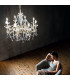 Contarini Crystal Crystal Multi Arm Chandeliers 8 Light Chrome-3