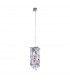 Prisma Crystal Pendant Ceiling Light Chrome-1
