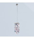Prisma Crystal Pendant Ceiling Light Chrome-2