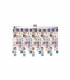 Prisma Crystal Ceiling Light 3 Light Chrome-1