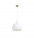 Luna Glass Dome Pendant Ceiling Light 24 Carat Gold-1