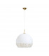 Luna Glass Dome Pendant Ceiling Light 24 Carat Gold-1