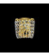 Schönbrunn Crystal Glass & Crystal Wall Lamp 24 Carat Gold-1