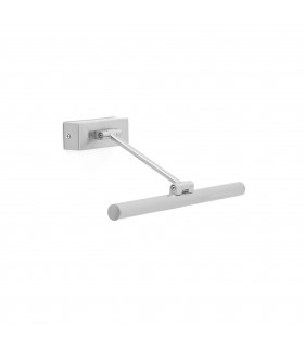 LED Small Picture Wall Light Matt Nickel - 1