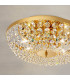 Schönbrunn Crystal Ceiling Light 6 Light 24 Carat Gold-3