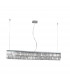 Prisma Crystal Pendant Ceiling Light 10 Light Chrome-1