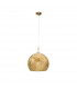 Luna Glass Dome Pendant Ceiling Light 24 Carat Gold-1