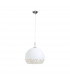 Luna Glass Dome Pendant Ceiling Light Chrome-1