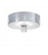 Emozione Glass Cylindrical Ceiling Light 6 Light Chrome-1
