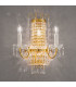 Empire Candle Wall Lamp 5 Light 24 Carat Gold-2