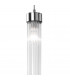 Raggio Glass Slim Pendant Ceiling Light Silver Leaf-3