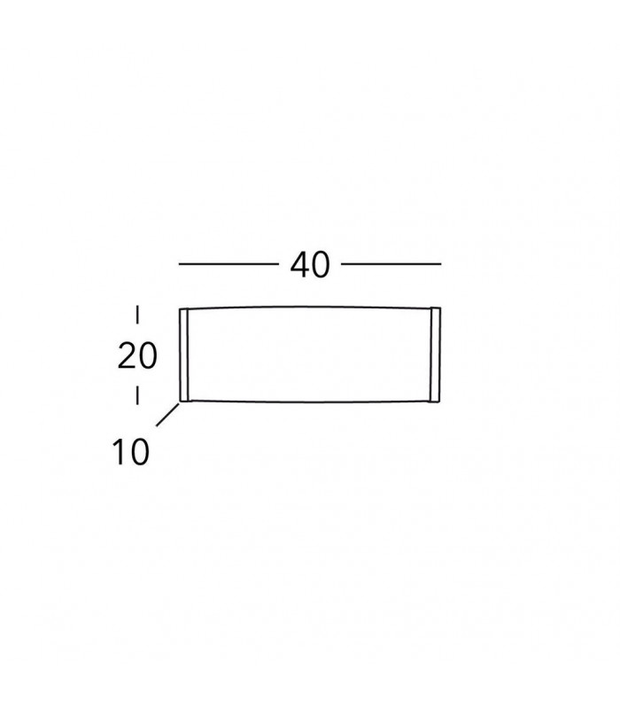 Emozione Glass Flush Wall Lamp 2 Light 24 Carat Gold-3