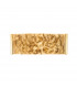 Emozione Glass Flush Wall Lamp 2 Light 24 Carat Gold-1